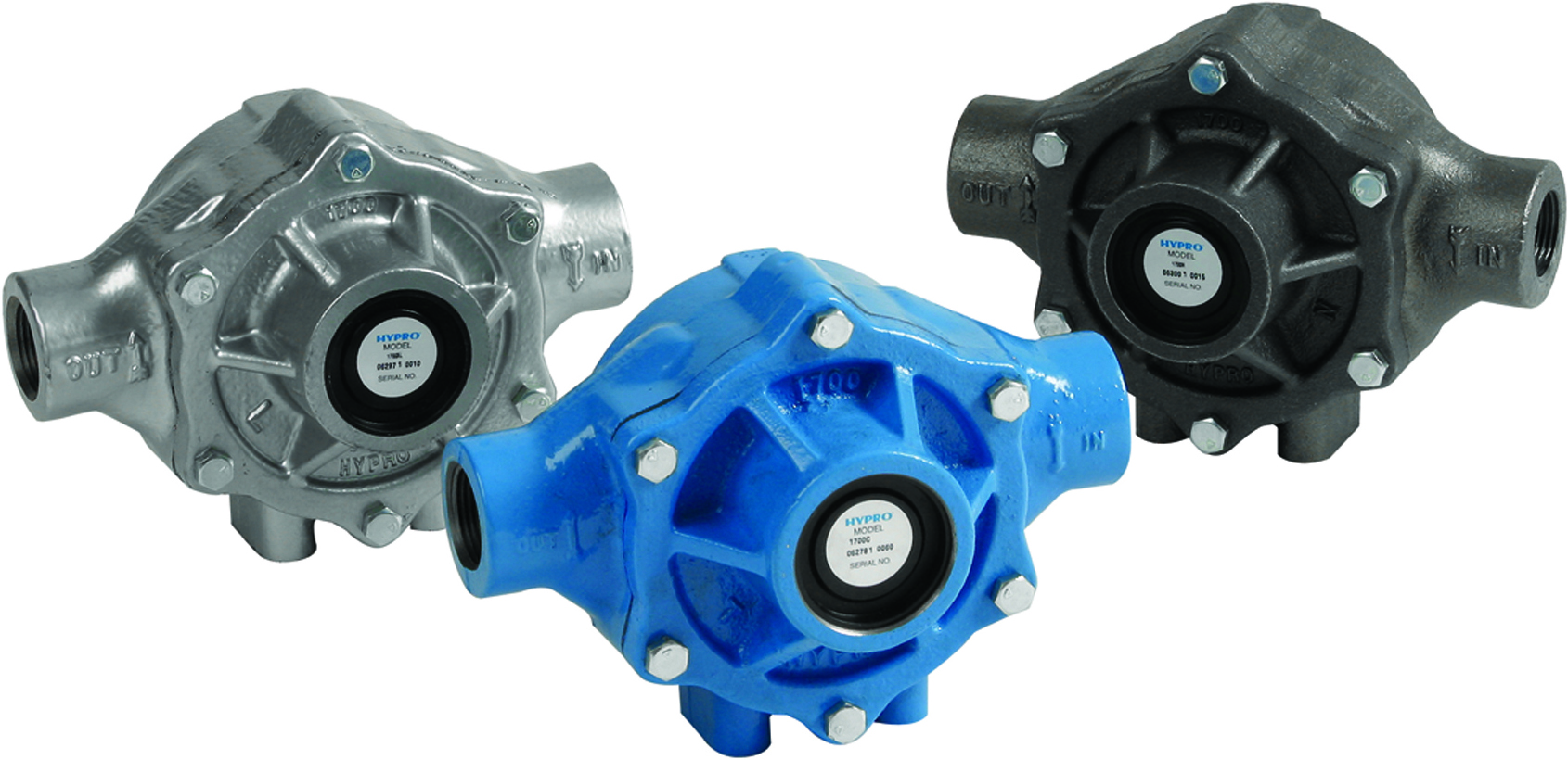 Hypro 1700 Series 5 Roller, Cast Iron, NiResist or Silver Series XL